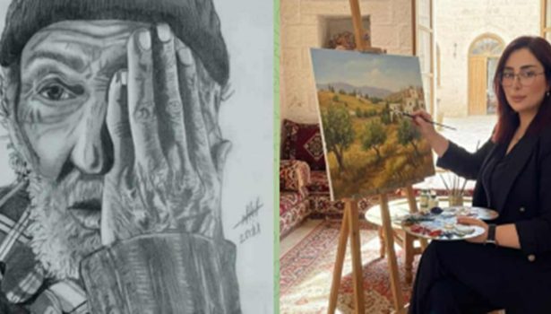 ليال بو حسن ترسم ملامح الذات والحنين بريشة واقعية تنبض بالمشاعر